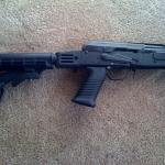 Saiga 12, Custom Pistol Grip Conversion, Collapsible Stock, Saw Style Grip